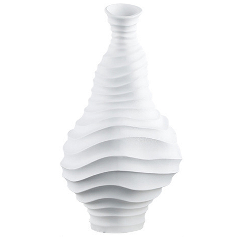 Ваза Molecule Relief Vase Белый Ваза Molecule Relief Vase Белый в Воронеже | Loft Concept