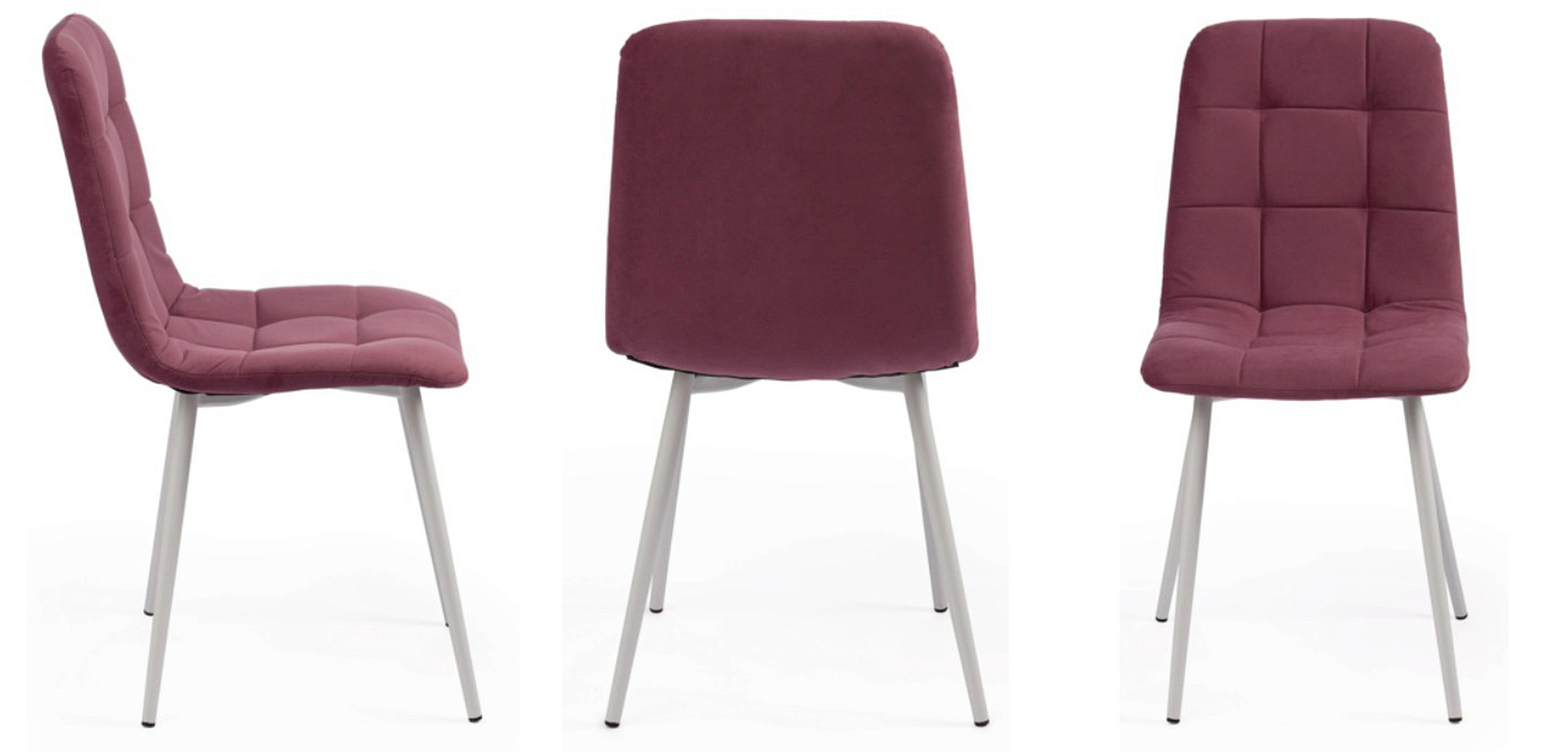 Стул Nancy Velour Plum Chair Стул Nancy Velour Plum Chair - Loft-Concept в Воронеже