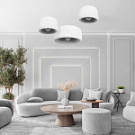 Подвесной светильник с цилиндрическим фактурным абажуром Sergey Makhno варинант исполнения - 13 | Loft Concept в Воронеже