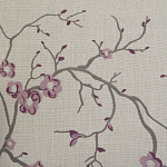 Кресло с изображением сакуры Aubrey Classical Armchair beige flax варинант исполнения - 4 | Loft Concept в Воронеже