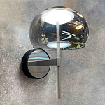 Бра с округлым прозрачным плафоном Blanton Light варинант исполнения - 4 | Loft Concept в Воронеже