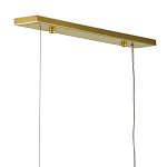 Люстра прямоугольная с белыми цилиндрическими абажурами White Ribbon варинант исполнения - 3 | Loft Concept в Воронеже