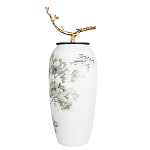 Декоративная ваза белая Serengeti варинант исполнения - 2 | Loft Concept в Воронеже