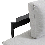 Диван-шезлонг черный Annet варинант исполнения - 3 | Loft Concept в Воронеже