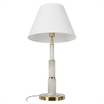 Настольная лампа с белым конусовидным абажуром More Tender варинант исполнения - 3 | Loft Concept в Воронеже