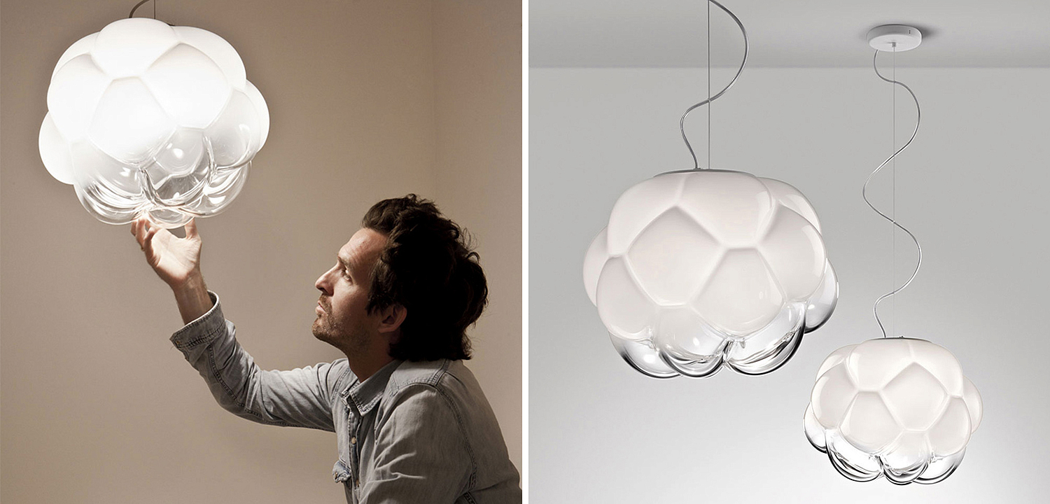 Подвесной светильник Fabbian Cloudy Hanging Lamp Подвесной светильник Fabbian Cloudy Hanging Lamp - Loft-Concept в Воронеже