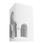 Встраиваемый в стену гипсовый светильник под покраску с арками и рельефными колоннами Antiquity Athena варинант исполнения - 4 | Loft Concept в Воронеже