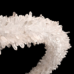 Люстра круглая с натуральным горным хрусталем Crystal Shimmer варинант исполнения - 5 | Loft Concept в Воронеже