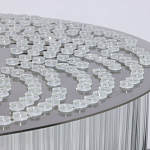 Люстра круглая с прозрачными стеклянными трубками Nembus варинант исполнения - 10 | Loft Concept в Воронеже