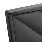 Кровать серая с подъемным механизмом Adelaide варинант исполнения - 3 | Loft Concept в Воронеже