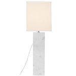 Настольная лампа на прямоугольном корпусе с тканевым абажуром One Piece Support варинант исполнения - 3 | Loft Concept в Воронеже