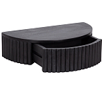 Прикроватный подвесной столик с ящиком черный Bedside Hanging Table варинант исполнения - 2 | Loft Concept в Воронеже