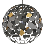 Люстра в форме сферы с декором из металлических квадратов Path to the Stars варинант исполнения - 2 | Loft Concept в Воронеже