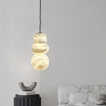 Подвесной светильник с фигурными плафонами Stone Triad варинант исполнения - 7 | Loft Concept в Воронеже