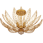 Потолочный светильник Золотые листья  Golden Petals варинант исполнения - 2 | Loft Concept в Воронеже