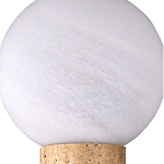 Бра цилиндрической формы с 2-мя плафонами белого цвета Marble Glow варинант исполнения - 4 | Loft Concept в Воронеже