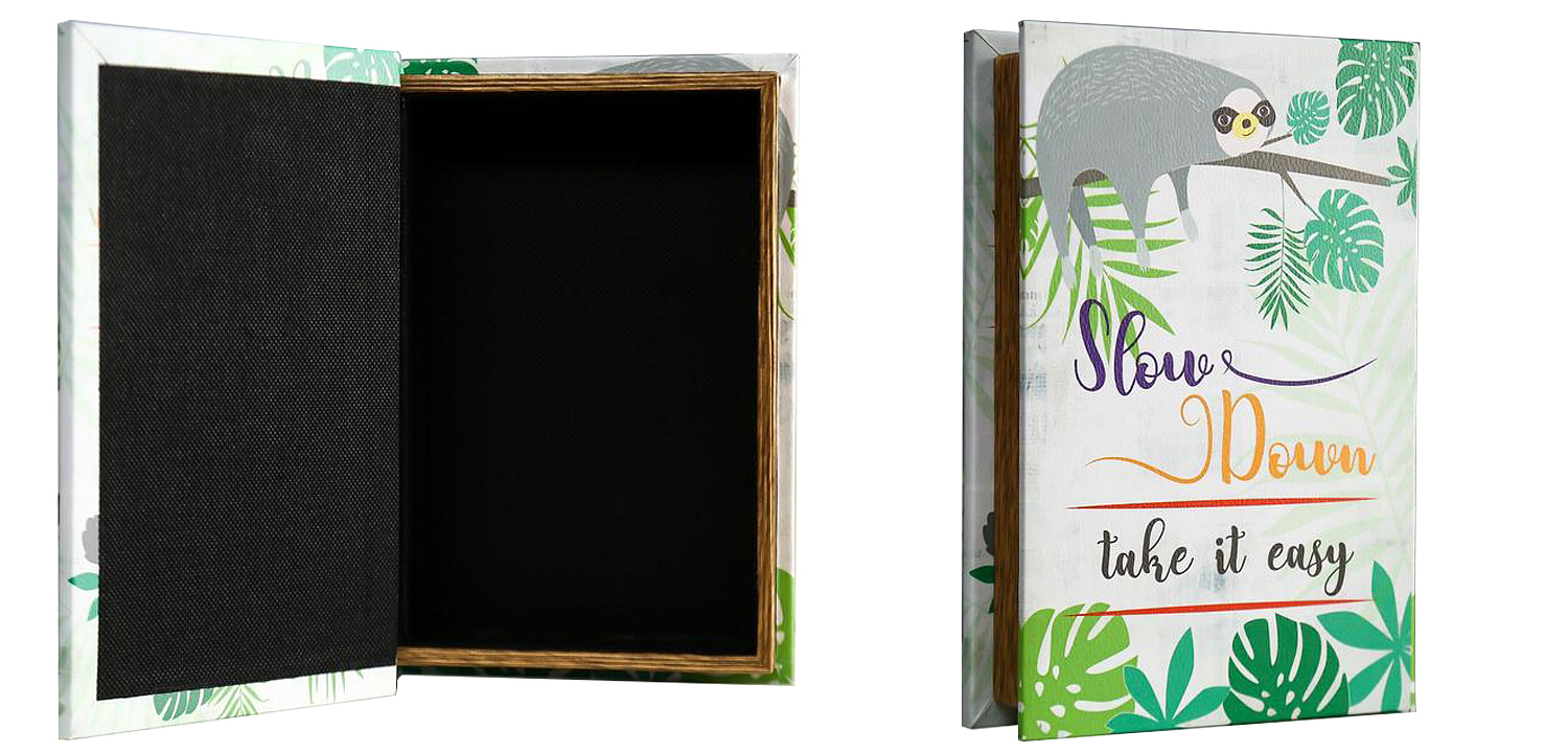Шкатулка-книга Koala and Toucan Mirror Book Box Шкатулка-книга Koala and Toucan Mirror Book Box - Loft-Concept в Воронеже