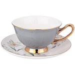 Чайный набор из фарфора на 6 персон Grey Tea Porcelain Set варинант исполнения - 3 | Loft Concept в Воронеже