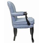 Кресло Aubrey Classical Armchair blue flax варинант исполнения - 1 | Loft Concept в Воронеже