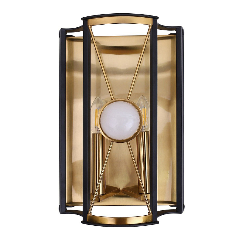 Бра Candles Cell Gold Sconces Золотой Черный в Воронеже | Loft Concept 