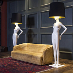 Лампа MANNEQUIN LAMP с абажуром созерцание силуэта варинант исполнения - 4 | Loft Concept в Воронеже