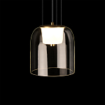 Подвесной светильник с цилиндрическим прозрачным стеклянным плафоном Grada Light варинант исполнения - 5 | Loft Concept в Воронеже