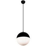 Подвесной светильник шар Ponzio Flos Black Sphere Hanging Lamp варинант исполнения - 6 | Loft Concept в Воронеже