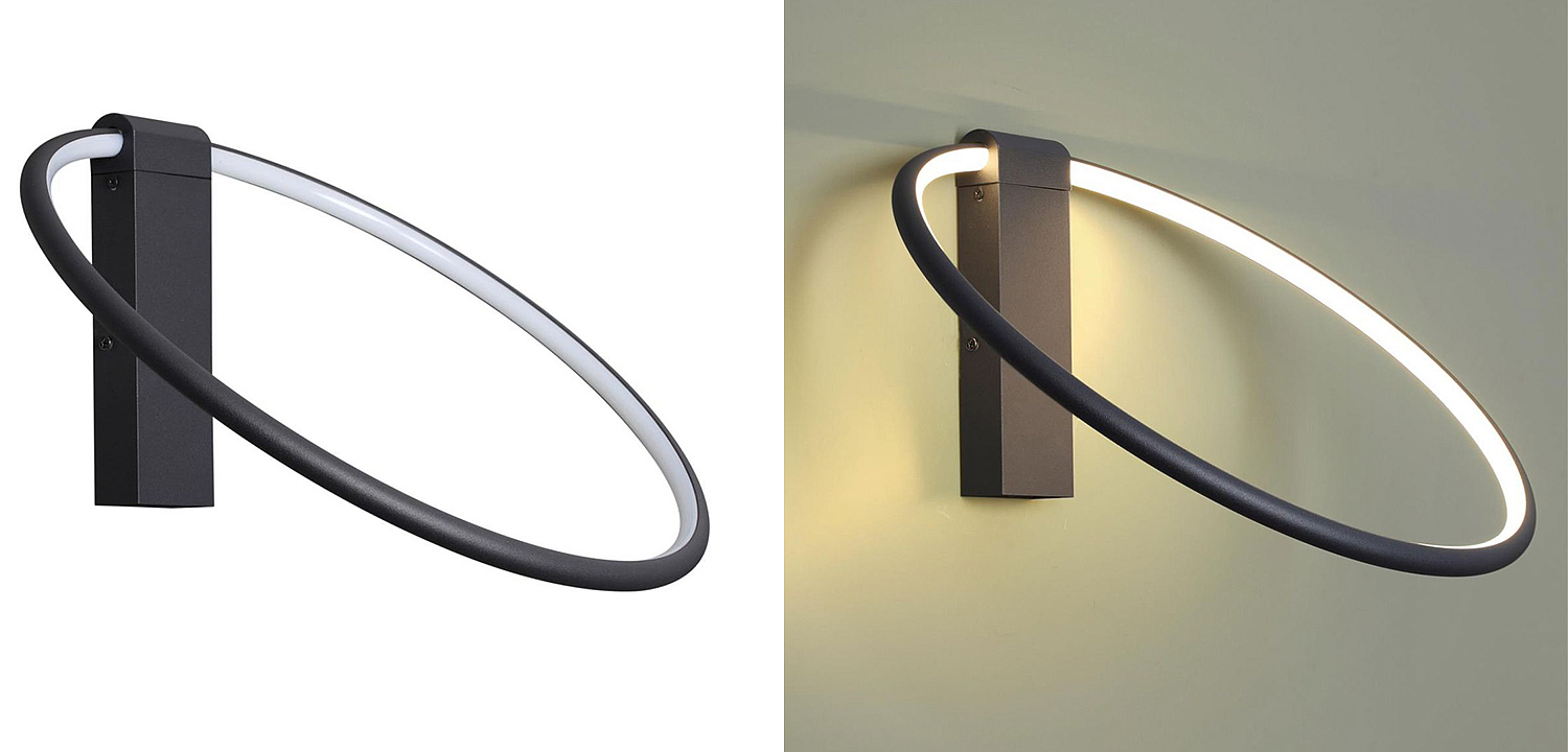 Бра Annulus Black Wall lamp B Бра Annulus Black Wall lamp B - Loft-Concept в Воронеже
