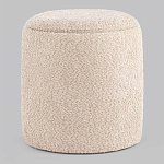 Пуфик Бежевое Букле Poof Alice Beige Boucle  варинант исполнения - 5 | Loft Concept в Воронеже