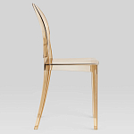 Прозрачный стул с янтарным оттенком LOUIS GHOST CHAIR варинант исполнения - 2 | Loft Concept в Воронеже