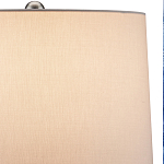 Настольная лампа керамическая с бело-синими мазками Painterly Strokes варинант исполнения - 2 | Loft Concept в Воронеже