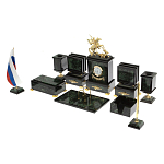 Настольный письменный набор из нефрита в подарочной коробке Victorious варинант исполнения - 2 | Loft Concept в Воронеже