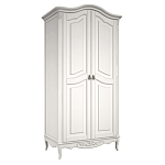 Шкаф белый из массива бука в стиле прованс White Provence варинант исполнения - 3 | Loft Concept в Воронеже