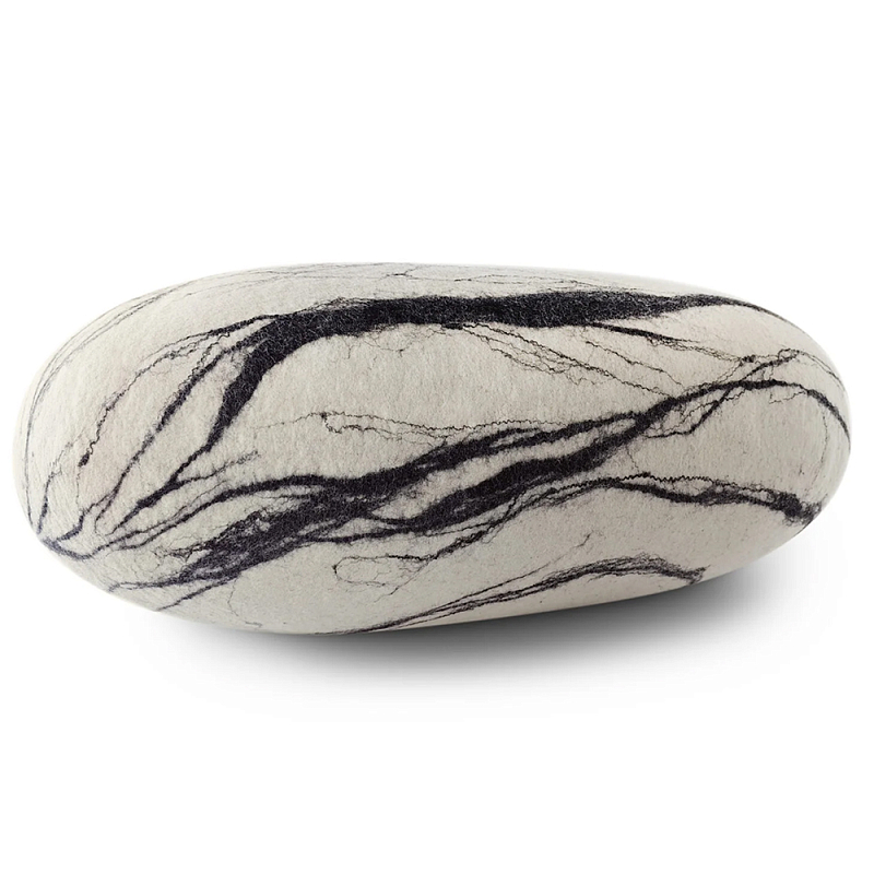 Пуф - Камень Nullah Черно-белый в Воронеже | Loft Concept 