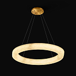 Люстра в виде кольца из натурального камня Minerals of Light варинант исполнения - 2 | Loft Concept в Воронеже