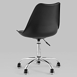 Офисный стул на металлическом основании EGGERY Black варинант исполнения - 5 | Loft Concept в Воронеже