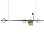 Подвесной линейный светильник Barbell варинант исполнения - 1 | Loft Concept в Воронеже