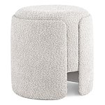 Дизайнерский Пуф Букле Poof Alice Light Gray Boucle  варинант исполнения - 1 | Loft Concept в Воронеже