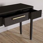 Элегантная Консоль Primo с выдвижным ящиком Темный орех варинант исполнения - 4 | Loft Concept в Воронеже