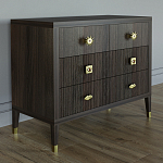 Бельевой Комод с 4 ящиками Elsa Dreams Walnut варинант исполнения - 1 | Loft Concept в Воронеже