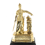 Часы настольные бронзовые из натурального камня Яшма Stone Clock варинант исполнения - 4 | Loft Concept в Воронеже