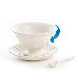 Чайная пара Seletti I-Tea Blue варинант исполнения - 1 | Loft Concept в Воронеже