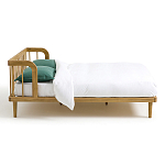 Кровать из массива дуба с пружинным блоком Mateta варинант исполнения - 3 | Loft Concept в Воронеже