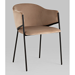 Стул Brace велюр капучино варинант исполнения - 1 | Loft Concept в Воронеже