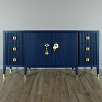 Большой Комод-буфет Elsa Dreams Blue с ящиками варинант исполнения - 5 | Loft Concept в Воронеже