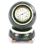 Часы настольные в виде шара из натурального камня Ball Stone Clock варинант исполнения - 6 | Loft Concept в Воронеже
