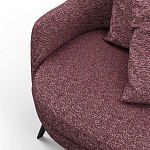 Мебельная ткань Шенилл фиолетовый цвет 138 см T4-25 варинант исполнения - 3 | Loft Concept в Воронеже