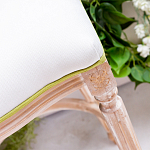 Барный стул золотистый из натурального бука с изображением птицы и цветов Blooming Birds варинант исполнения - 3 | Loft Concept в Воронеже