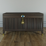 Большой дизайнерский Сундук Elsa Dreams Walnut варинант исполнения - 1 | Loft Concept в Воронеже