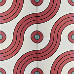 Дизайнерская плитка с узором Дорожки 2 варинант исполнения - 2 | Loft Concept в Воронеже